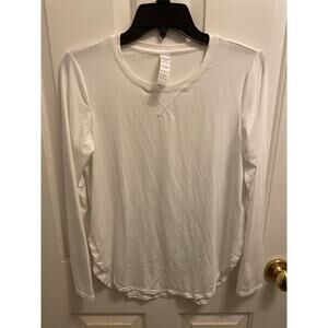 Brand New G4 Free Men Size XS White Spandex Stretch Long Sleeve Shirt Activewear